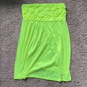 Yellow Swimsuit Coverup